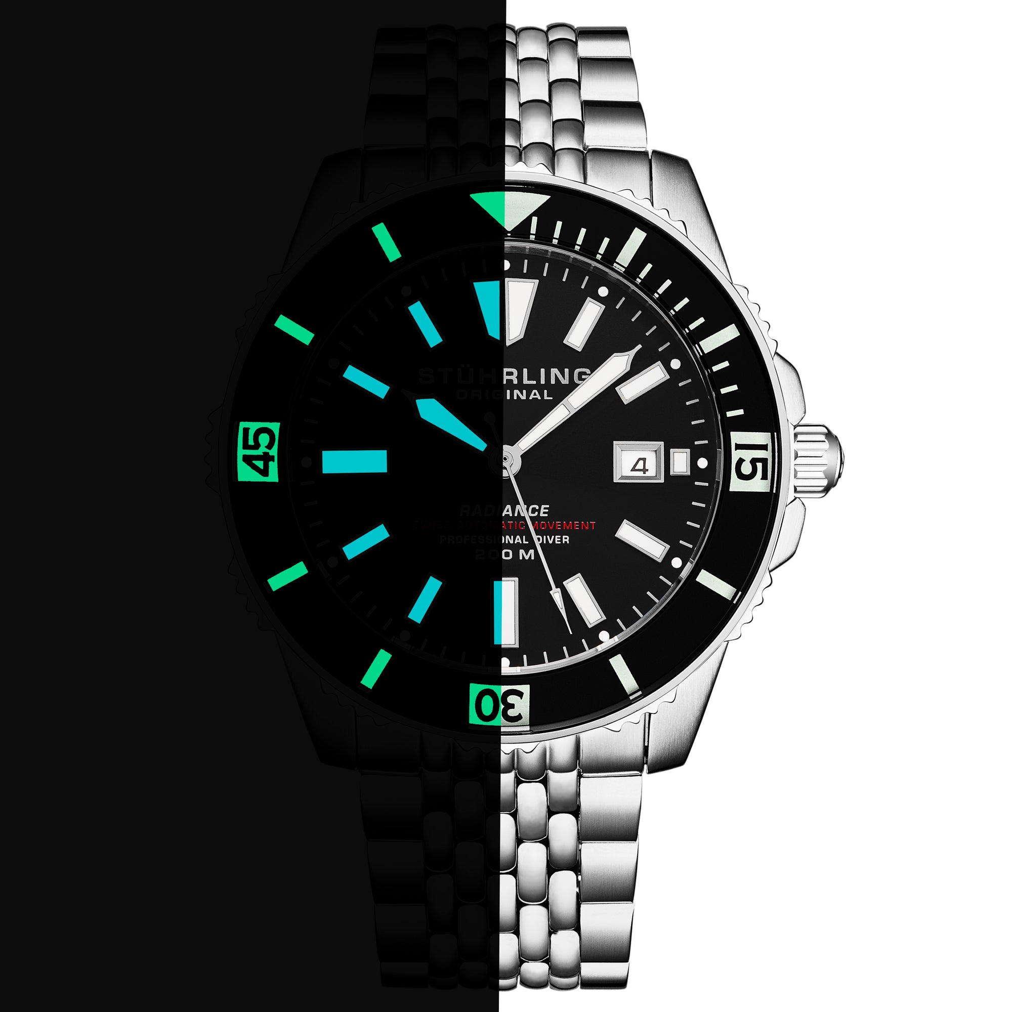 Depthmaster-1006.01 Silver/Stainless Steel | Black Dial