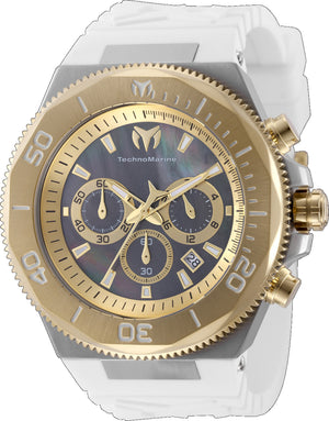 Manta Ocean 49mm / Black and Gold / White | Black and Gold Dial