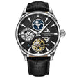 Legacy Black/Leather/Black Dial/Silver Case 3918.2 | Black Dial