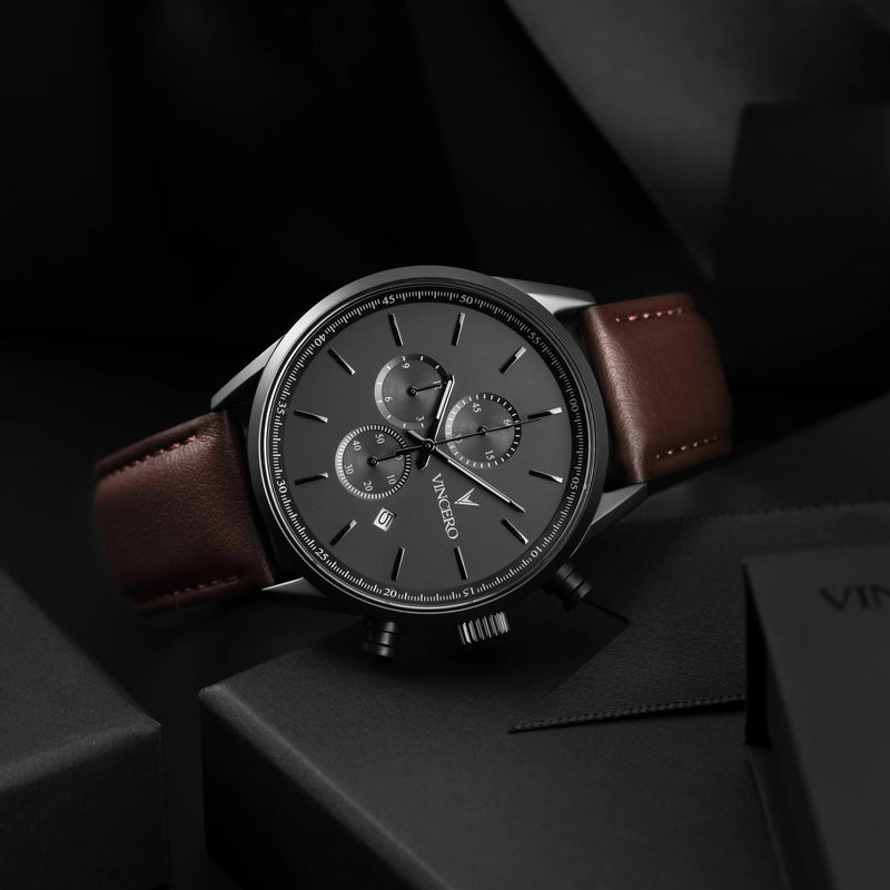 THE CHRONO S2 - GUNMETAL/WALNU Gunmetal/Walnut | Gunmetal Dial