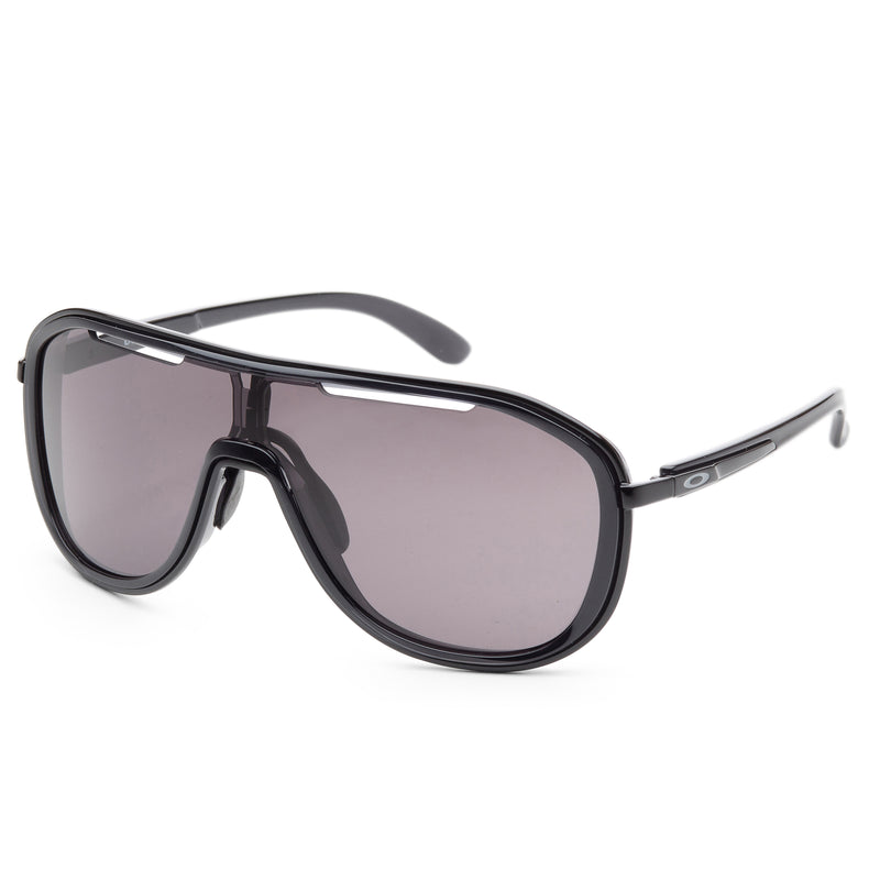 Outpace Polished Black Frame, Warm Grey Lens |  Dial