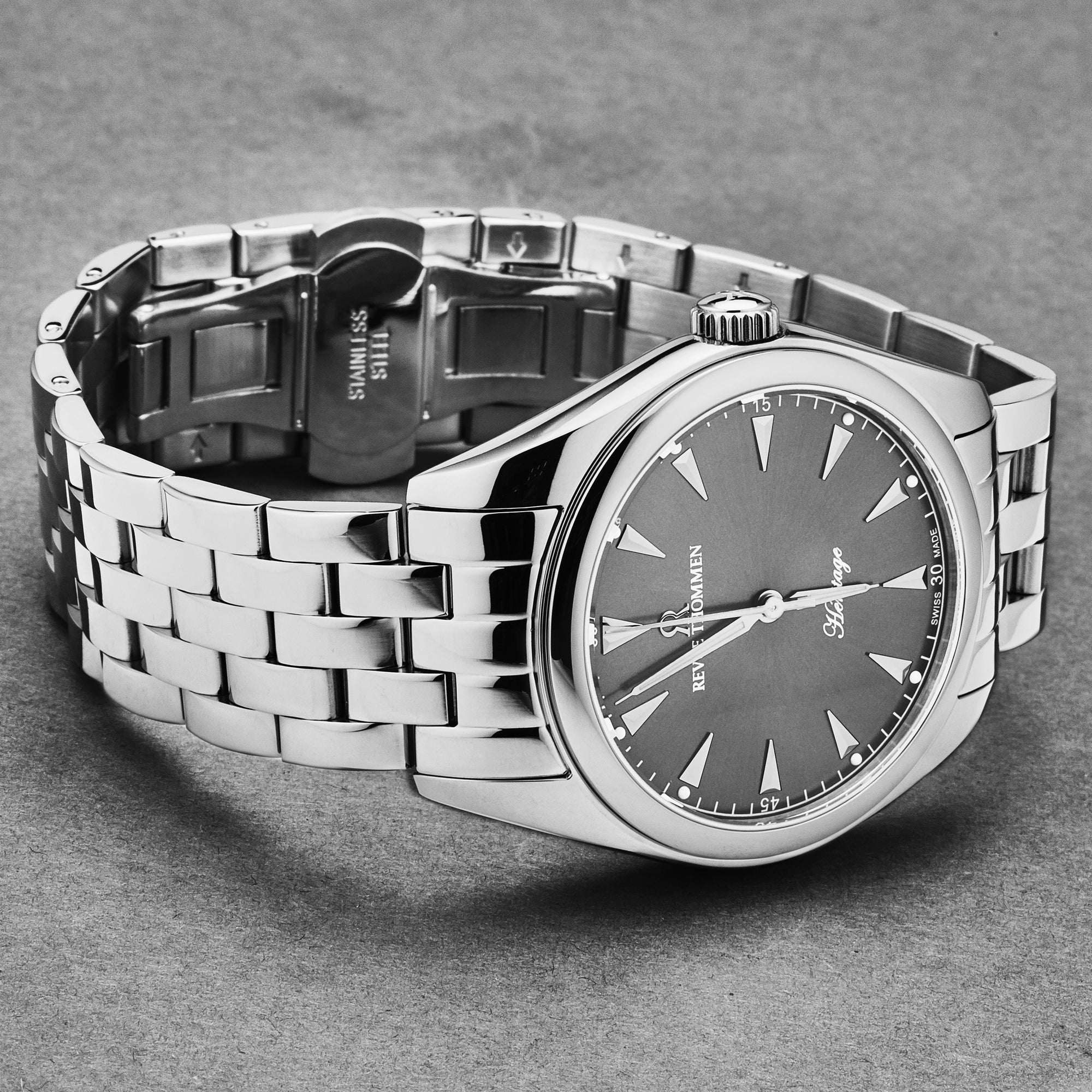 Heritage 21010.2122 / Grey | Gray Dial