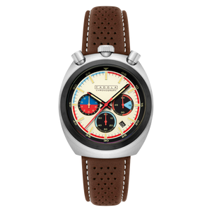 Testa Di Toro Chronograph Cream / Leather | Cream Dial