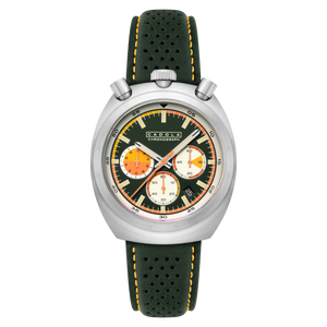 Testa Di Toro Chronograph Green / Leather | Green Dial