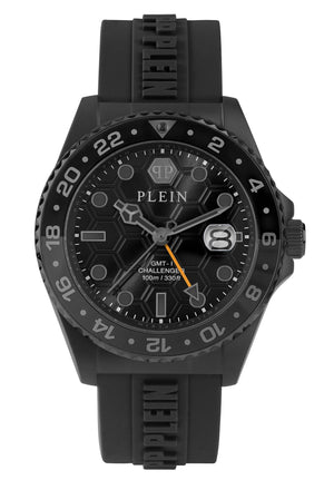 Gmt-I  Challenger Black / Silicone | Black Dial