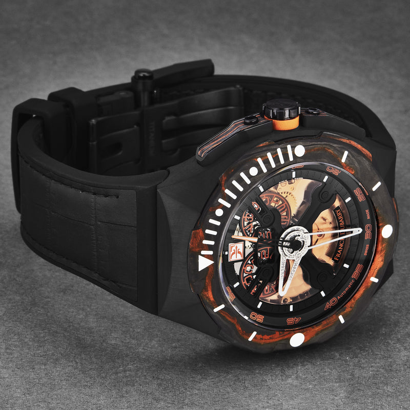 Diver DIV-03 / Orange | Orange Dial