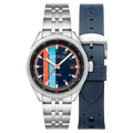Pista Automatic Blue / Stainless Steel Blue Dial
