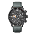 Hawker Hurricane Classic Chronograph Gray / Leather | Gray Dial