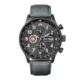 Hawker Hurricane Classic Chronograph Gray / Leather | Gray Dial
