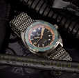 Core Diver V3 Aqua / Pink | Green Dial