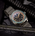 Core Diver V3 Aqua / Pink | Green Dial