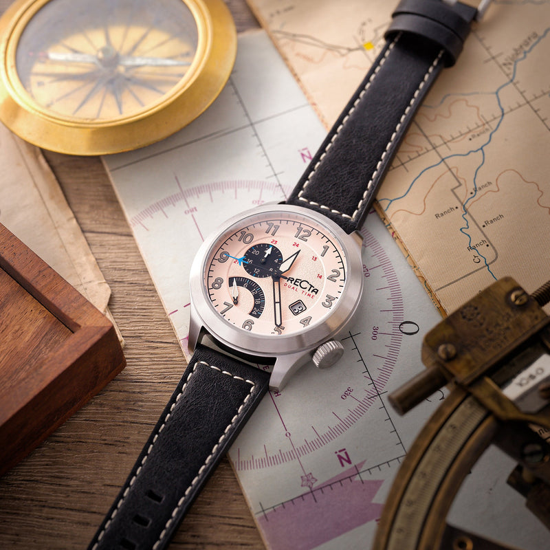 Altitude Japan Quartz Rose Gold / Leather |  Dial