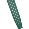 2 Pack - Vintage Rubber Diver Watch Bands ��� Tropical and Waffle Green, 20mm |  Dial