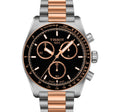 PR516 Quartz Chronograph Silver-tone / Rose Gold | Black Dial