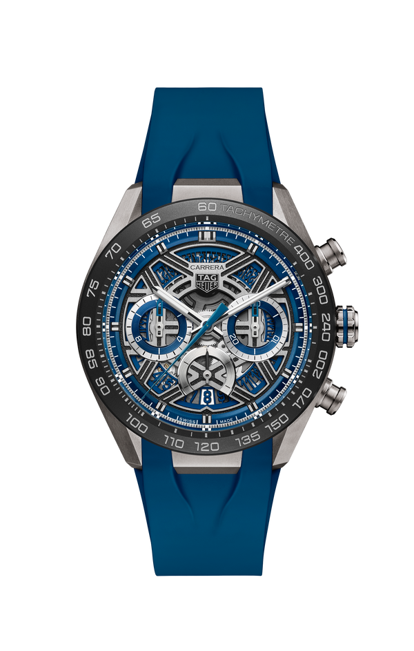 Carrera Chronograph Extreme Sport 44mm | Black Skeleton Dial