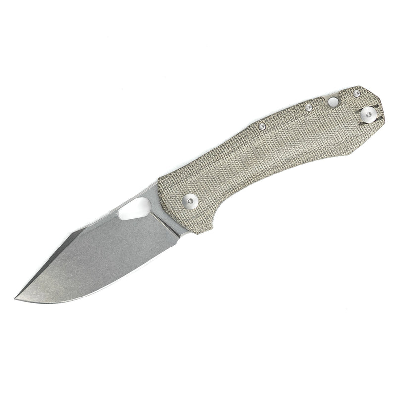 Grand Green Canvas Micarta |  Dial