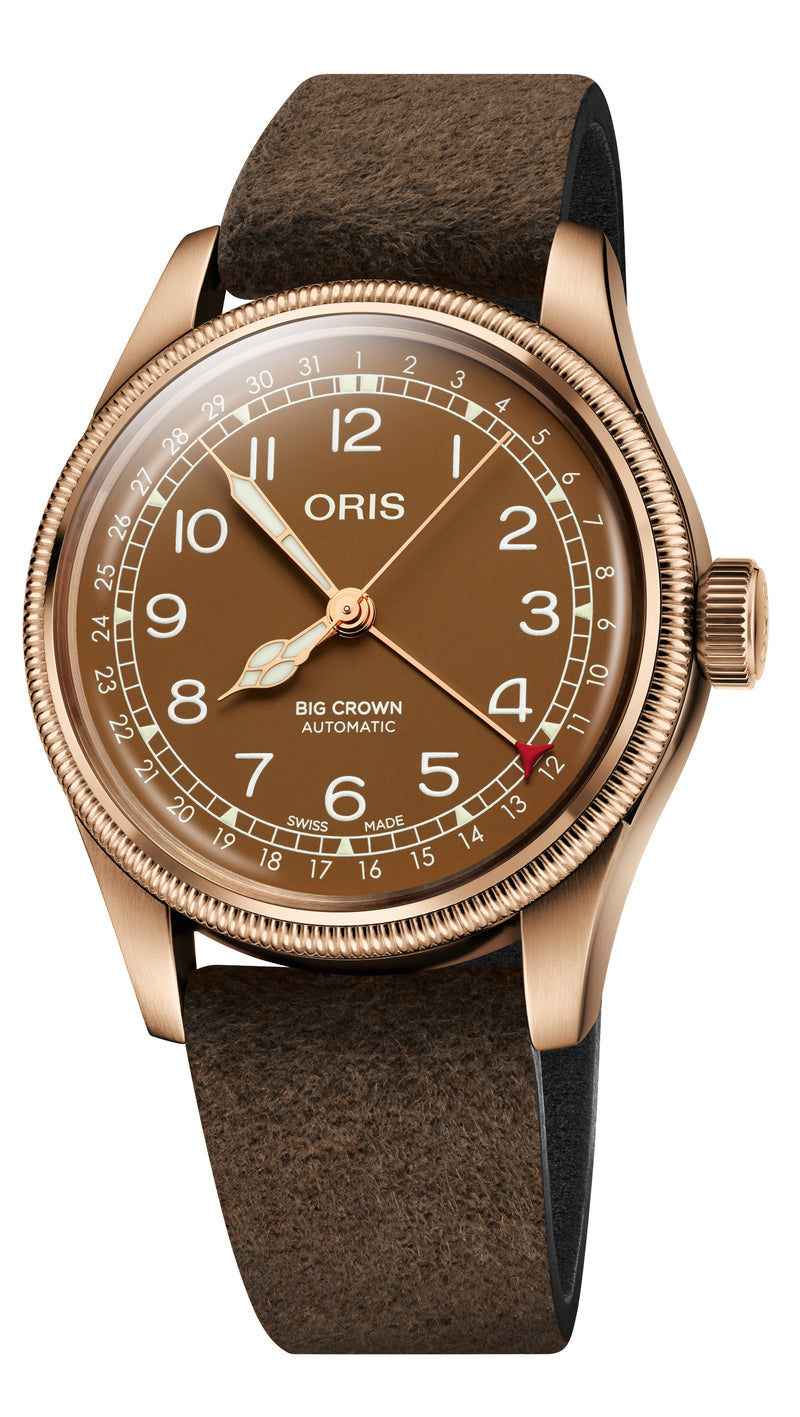 Big Crown Pointer Date Bronze dial / Brown leather | Brown Dial