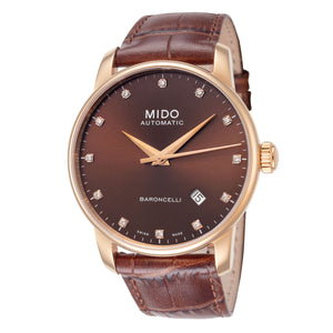 Baroncelli II 38mm / Brown / Brown | Brown Dial