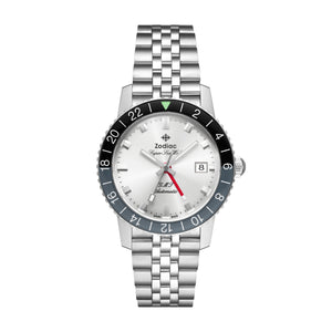 Super Sea Wolf GMT Automatic | Silver Dial
