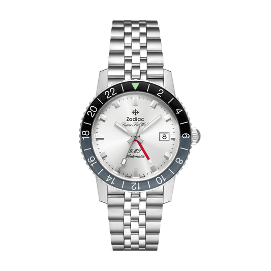 Super Sea Wolf GMT Automatic | Silver Dial