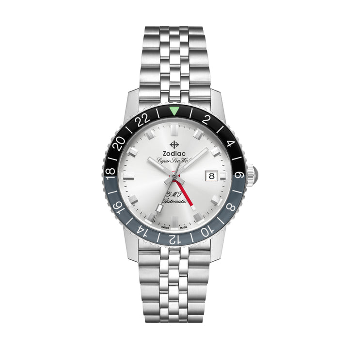 Super Sea Wolf GMT Automatic | Silver Dial