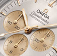 Speedmaster Moonwatch Professional Moonshine gold on steel | Silver Dial