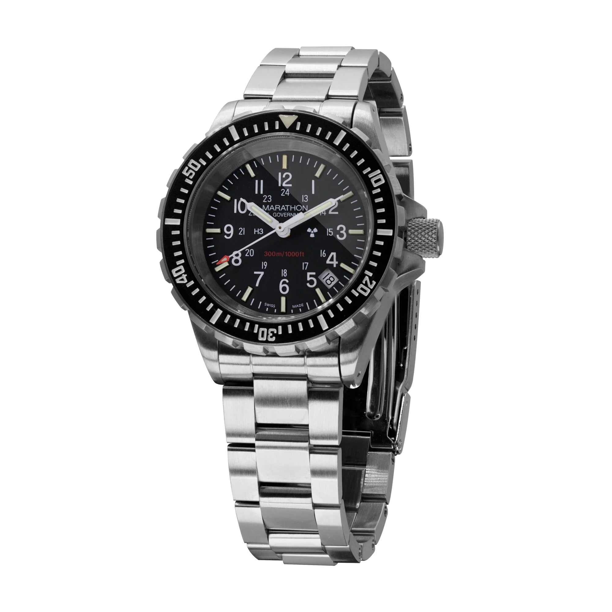 Dive SS/SS MPL STEEL (WW194007SS-0023) | Black Dial