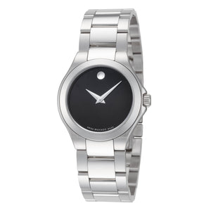 Defio 28mm / Black / Silver | Black Dial