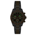 Accelero Rainbow Chronograph Brown / Two-tone Stainless Steel | Brown Dial