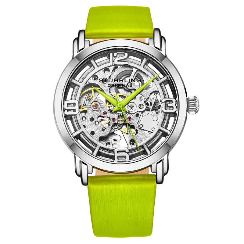 Legacy Green Leather | Silver Dial