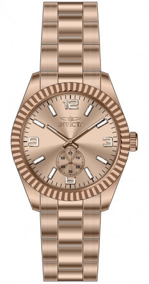 Specialty Men Rose Gold-Tone-Tone Dial / Stainless Steel Bracelet Rose Gold Dial
