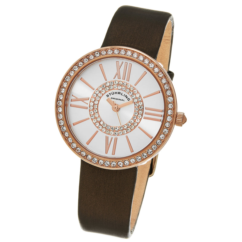 Vogue Brown Leather | Silver Dial