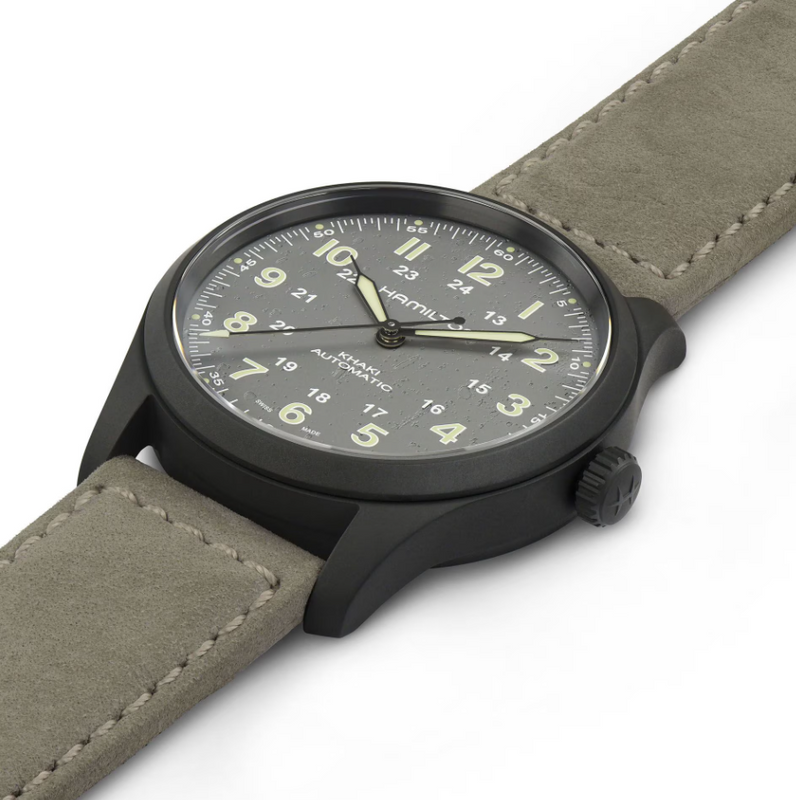 Khaki Field Titanium Auto | Gray Dial