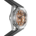 Damascus Deep Marine Explorer II Damascus Bezel | Rose Gold Dial