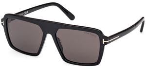 VINCENT SHINY BLACK / SMOKE