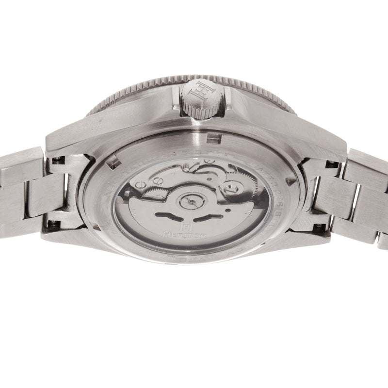 Calder Silver/Black-Red | Black Dial