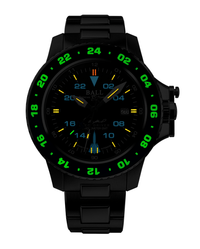 Engineer Hydrocarbon AeroGMT Sled Driver 42mm | Black Dial