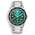 Sub-39 GMT Vintage Green Bracelet | Green Dial