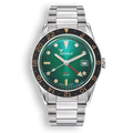 Sub-39 GMT Vintage Green Bracelet | Green Dial