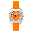 Amalfi Automatic Orange / Orange Silicone | Orange Dial