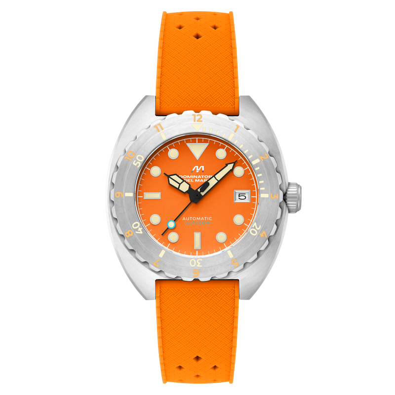 Amalfi Automatic Orange / Orange Silicone | Orange Dial