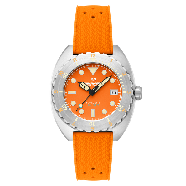 Amalfi Automatic Orange / Orange Silicone | Orange Dial