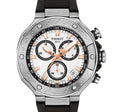 T-Race Chronograph Black / Silicone | White Dial