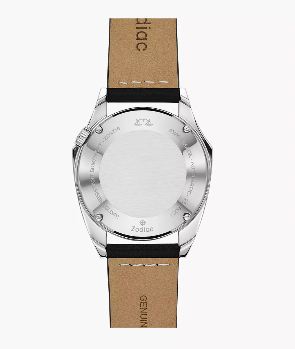 Field Olympos Automatic Leather | Green Dial