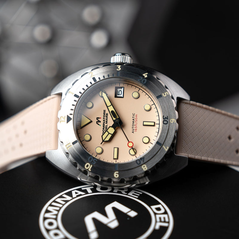 Amalfi Automatic Khaki / Khaki Silicone | Khaki Dial