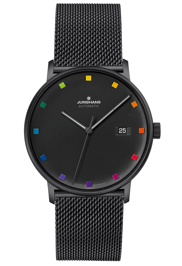 Form A Bauhaus Edition Black Bauhaus Dial / Black PVD Milanese Bracelet Black Dial