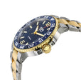 Riverside Swiss made Automatic Sellita SW200, Ceramic Rotating Bezel, Blue | Blue Dial