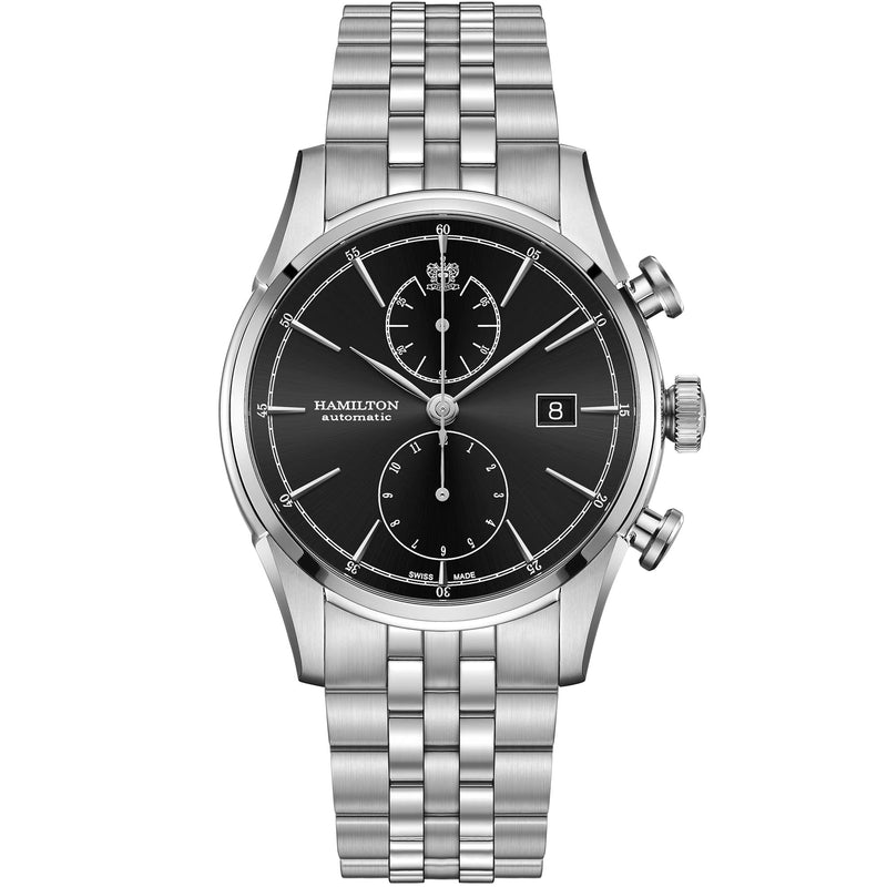 American Classic Silver/SS Black Dial
