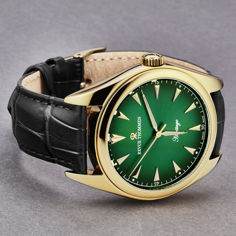 Heritage 21010.2514 / Green | Green Dial