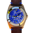 STONED COLLECTION LAPIS LAZULI | Blue Dial